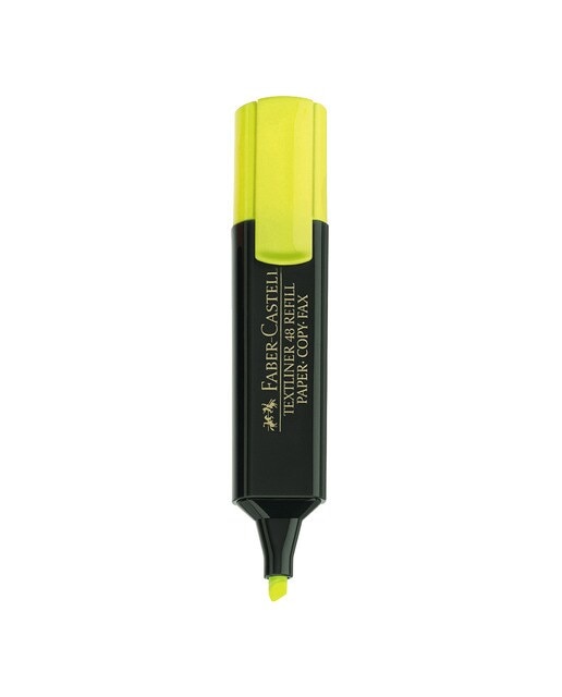 Marcador Fluorescente Textliner 48 Faber-Castell Amarelo 1