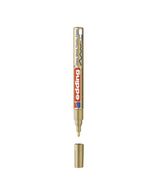 Blíster 1 Marcador Tinta Opaca Edding 751 Oro