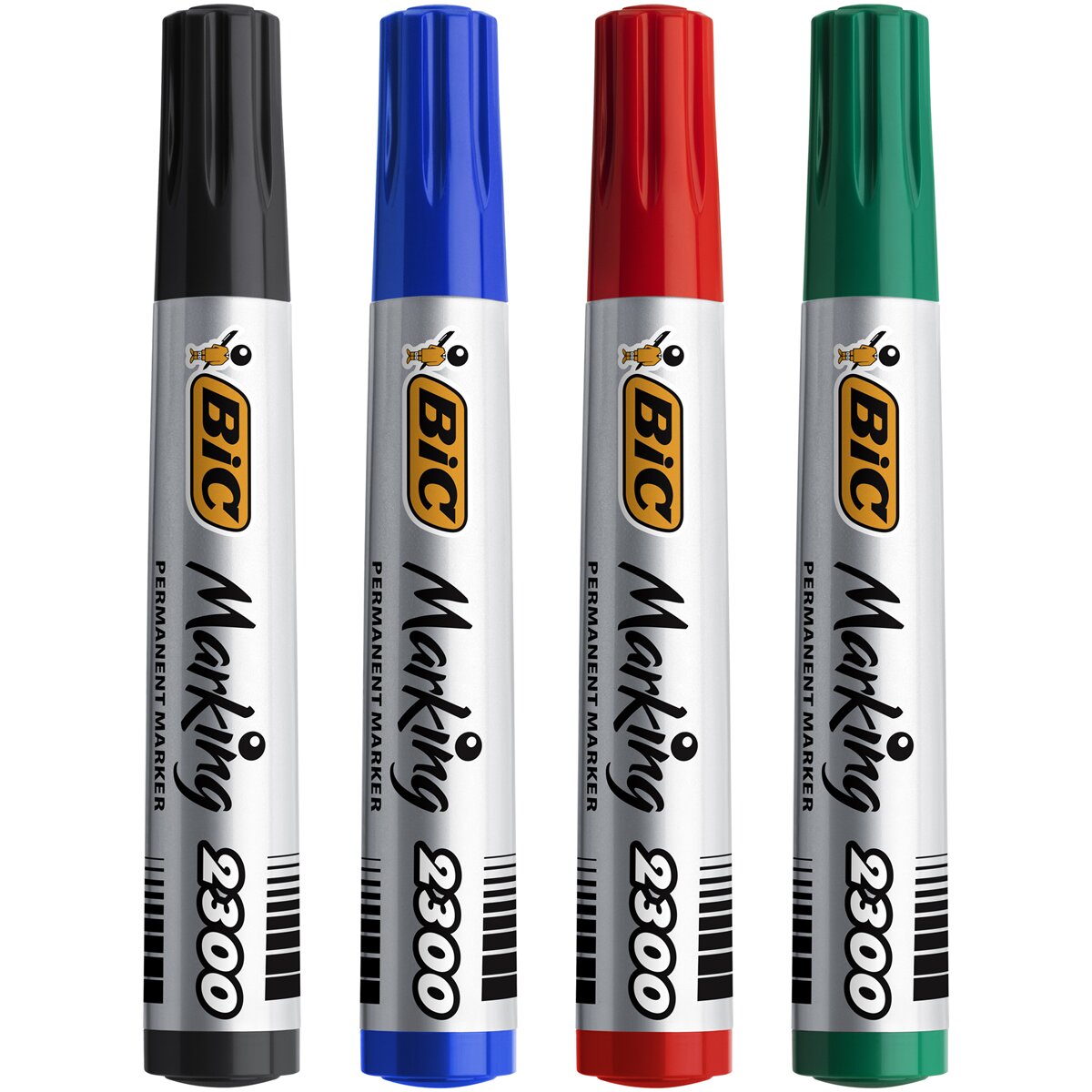 Pack de 4 Marcadores Permanentes Marking 2300 Ecolutions BIC 3