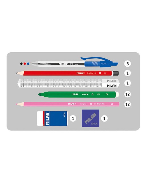 Kit de 4 Estojos com Conteúdo Super-heróis - Rosa Rosa / Multicolor-2