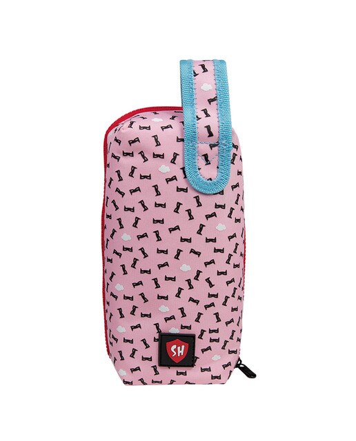 Kit de 4 Estojos com Conteúdo Super-heróis - Rosa Rosa / Multicolor-3