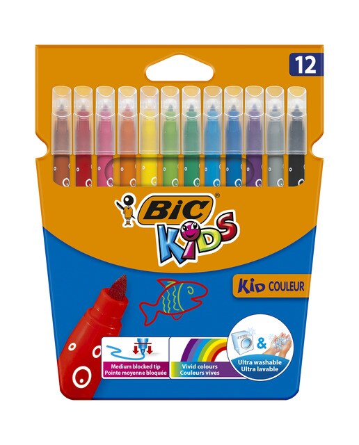 Pack Especial para Pintar de 12 Marcadores, 12 Lápiz e 12 ceras Multicolor-3
