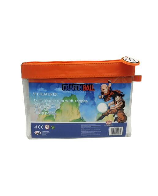 Conjunto de Acessórios Jumbo com Material de Papelaria Dragon Ball - Azul/Multicolor 3
