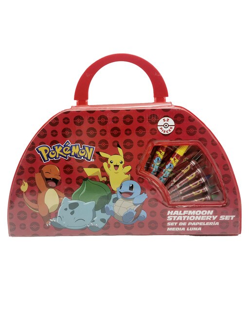 Set de actividades de 46 piezas Pokemon CyP Brands rojo multicolor Rojo-1