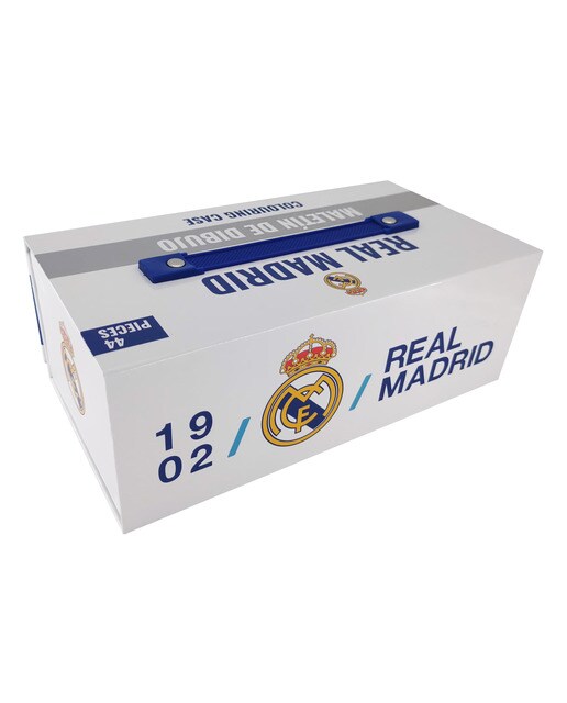 Mala de Desenho 52 Peças Real Madrid - Branco/Multicolor 2