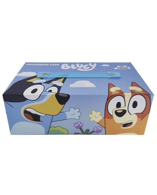 Mala de Desenho de 52 Peças Bluey - Azul Multicolor 7