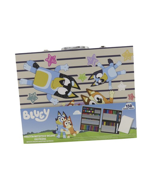 Mala de Desenho de 150 Peças Bluey - Azul Multicolor 5