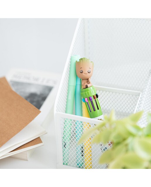 Kit de Papelaria Marvel Groot - Verde Verde / Bege-5