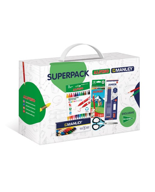 Imagem 0 de Pack poupança de regresso às aulas Alpine Back to School 2 crianças em idade escolar