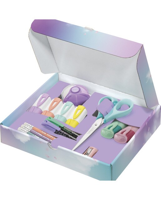 Conjunto Multiproduto Cores Pastel Multicolor-2