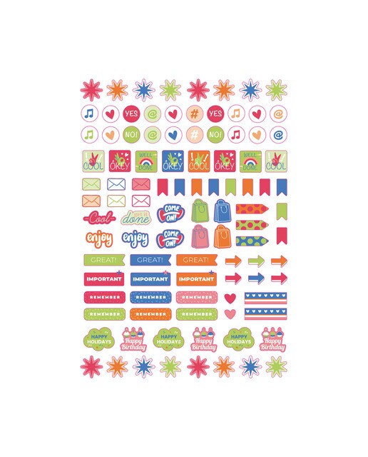 Planeador de conjuntos de cores Alpino Multicolor-3