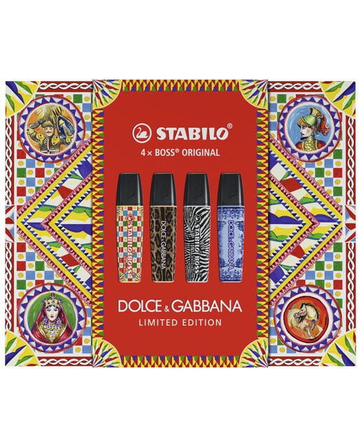 Estojo 4 Marcadores edição limitada Dolce & Gabbana 1
