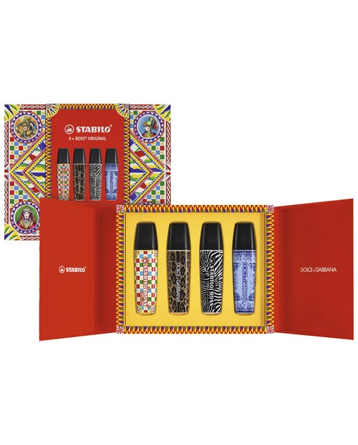 Estojo 4 Marcadores edição limitada Dolce & Gabbana 8