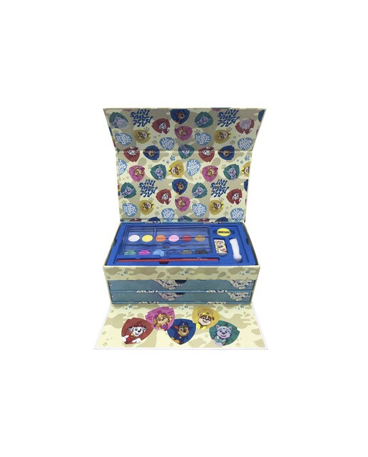 Mala de desenho da Patrulha Pata 52 peças CyP Brands azul multicor Azul / Multicolor-4