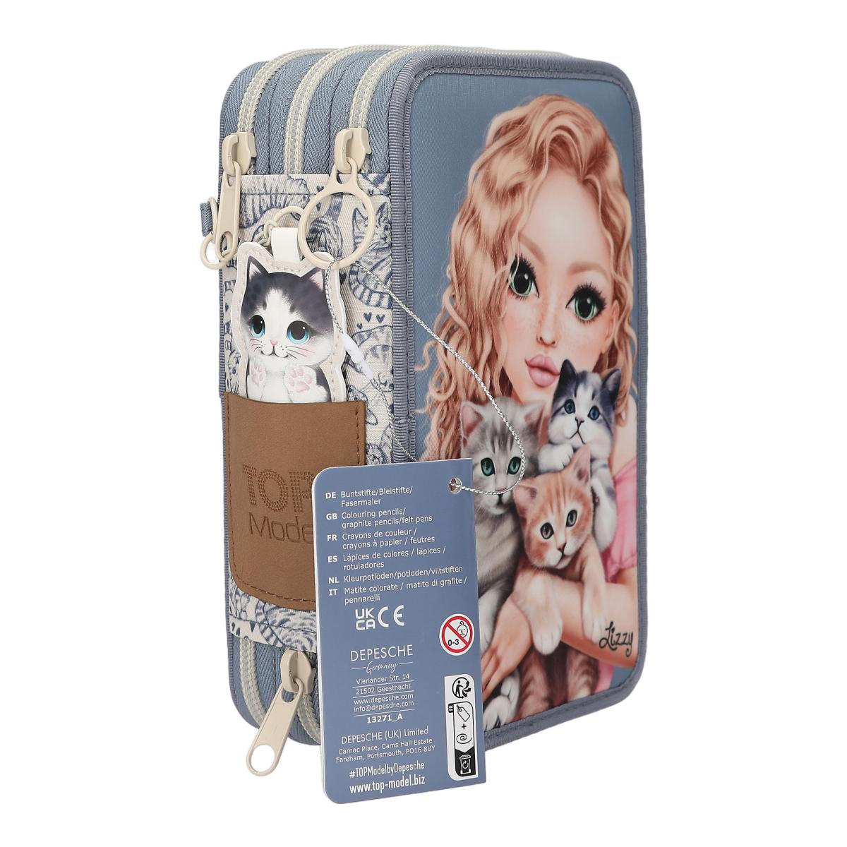 Estuche triple TOPModel 8