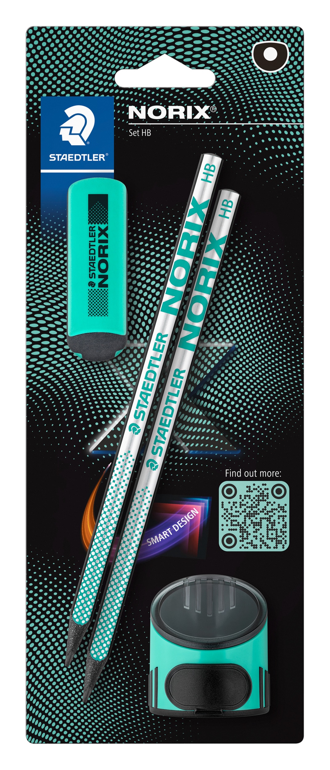Imagen 0 de Blíster set grafito STAEDTLER NORIX verde