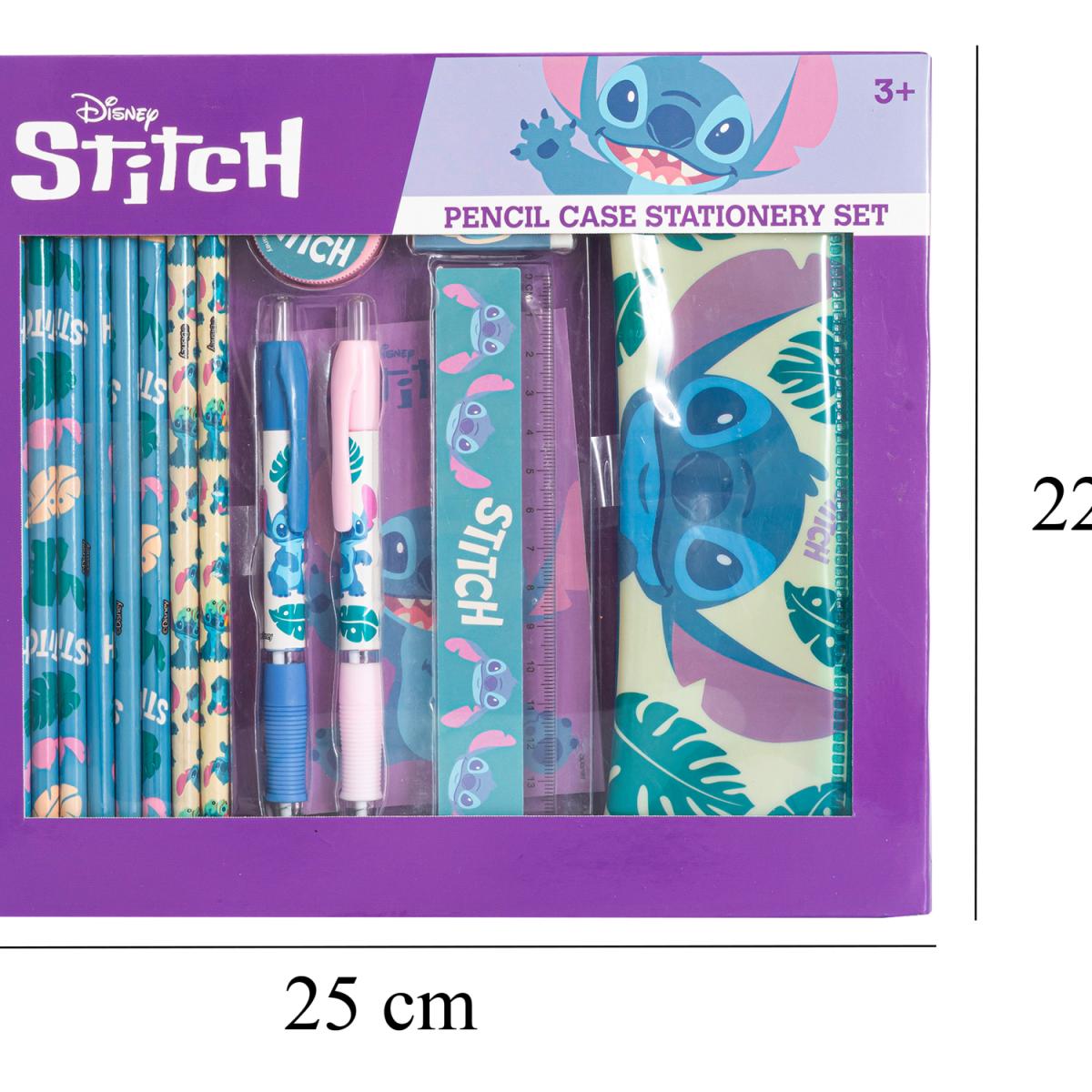 Set de papeleria 14 piezas en caja Stitch CyP Brands multicolor multicolor Multicolor-4