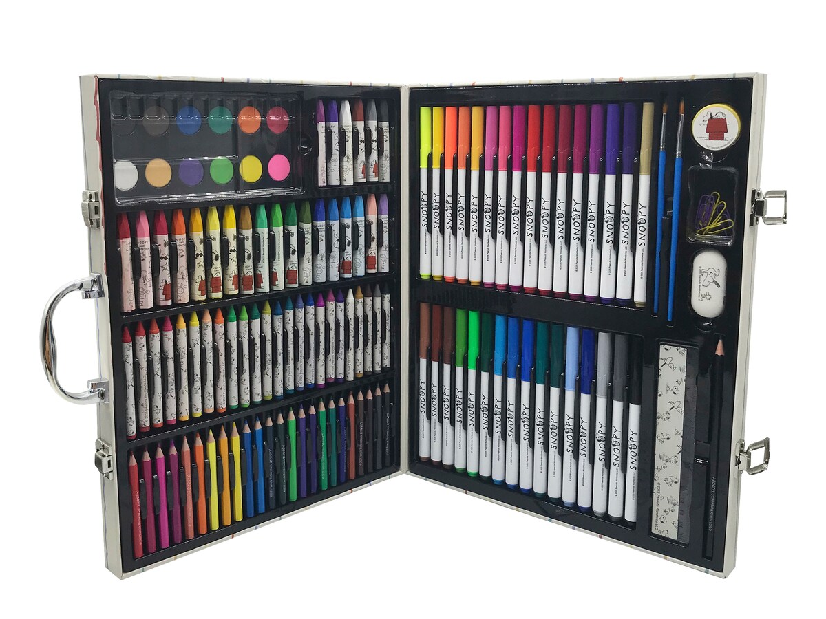 Mala de Desenho Snoopy Bege-3