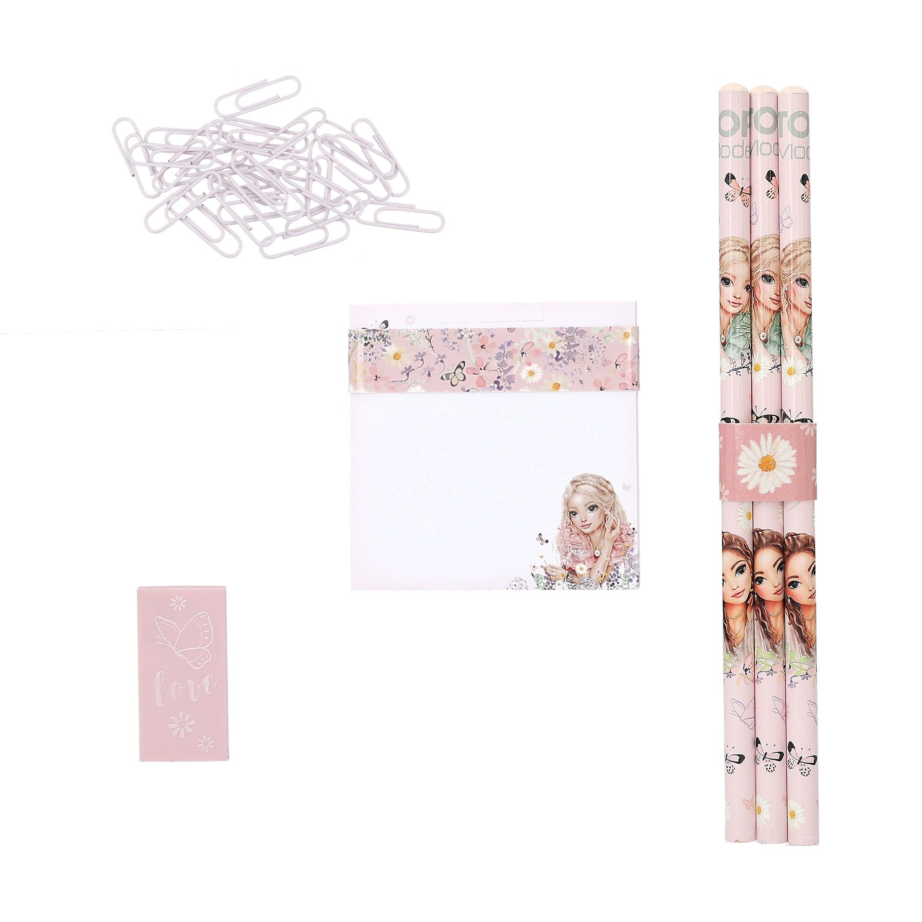 Set de papelería TOPModel 4