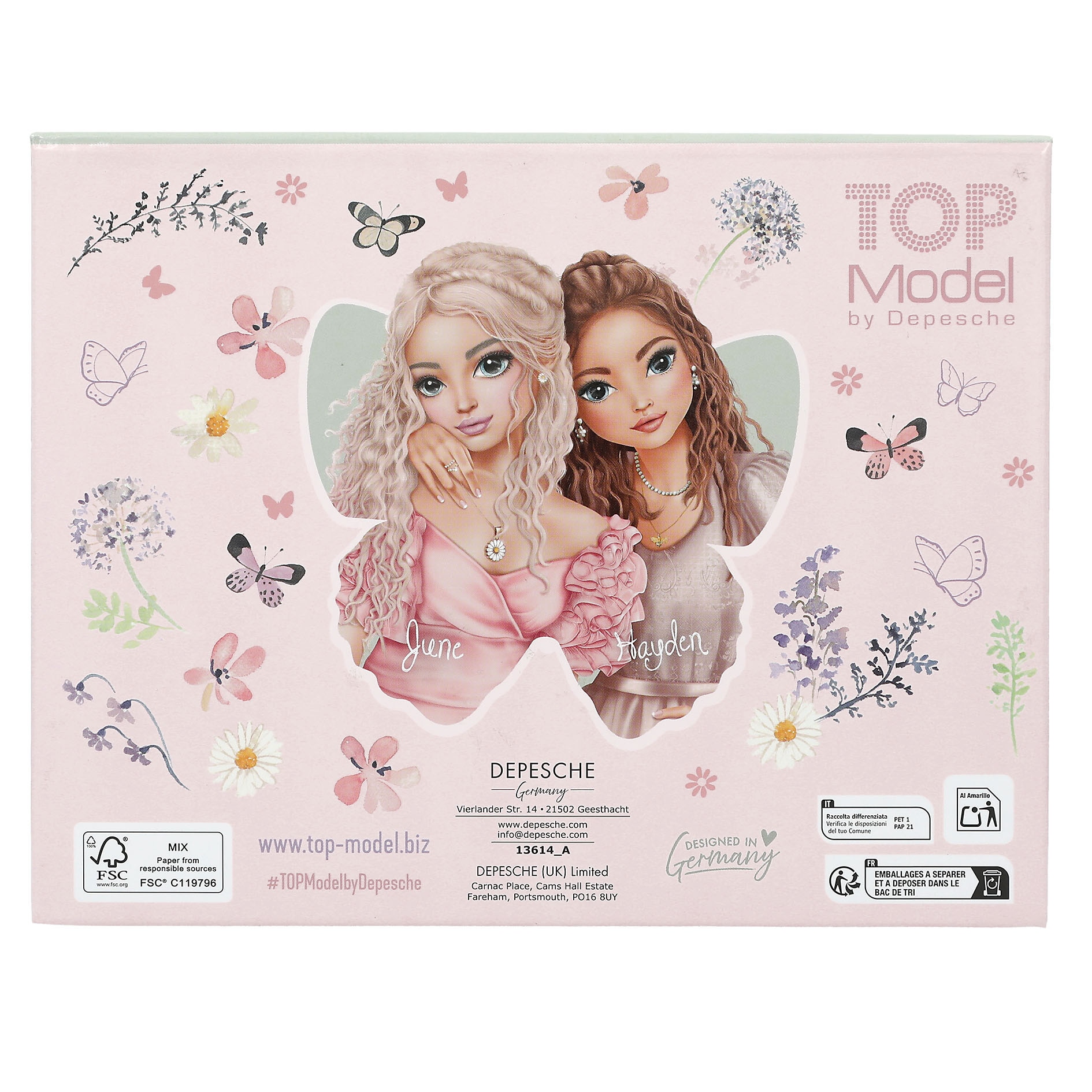 Set de papelería TOPModel 7