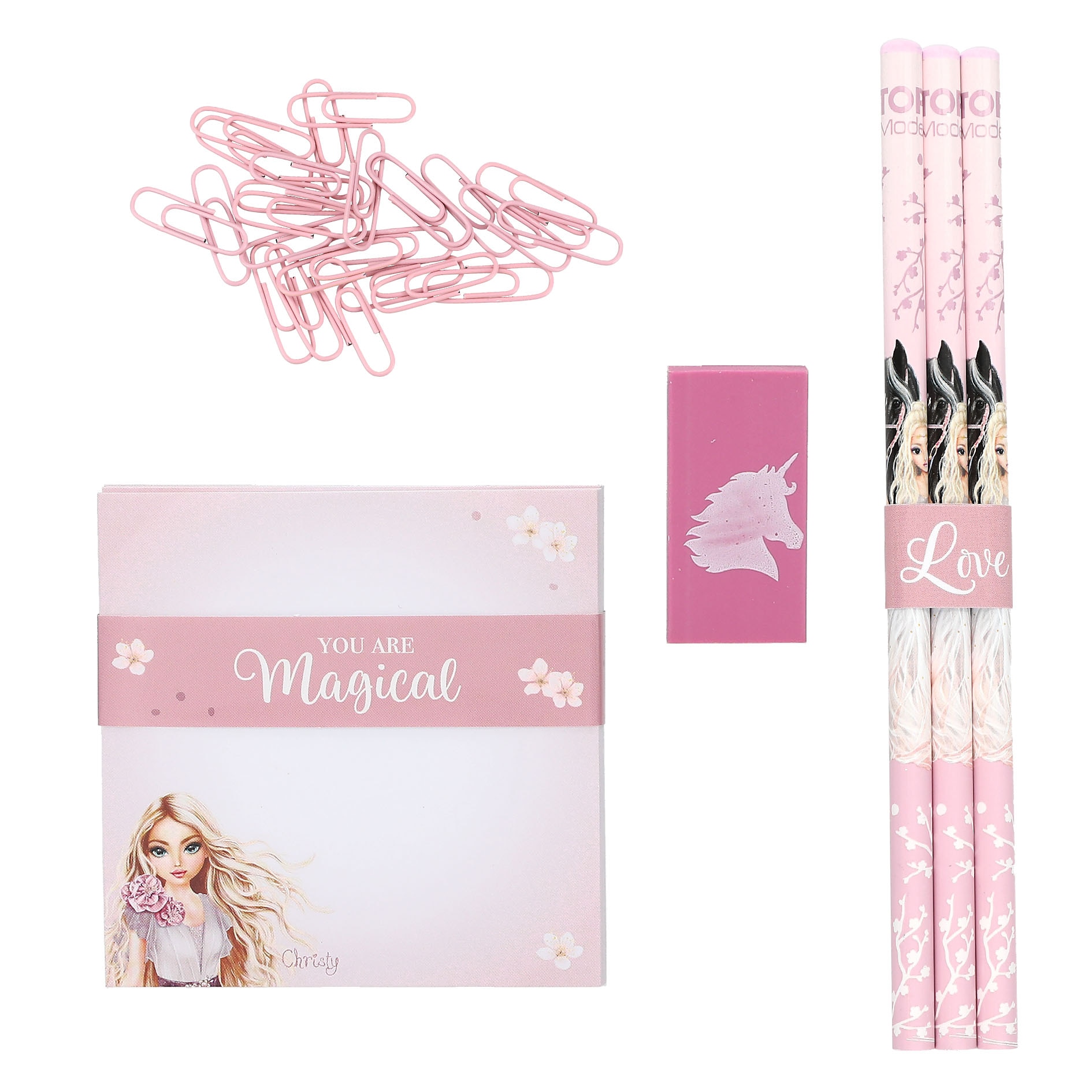 Set de papelería TOPModel 7