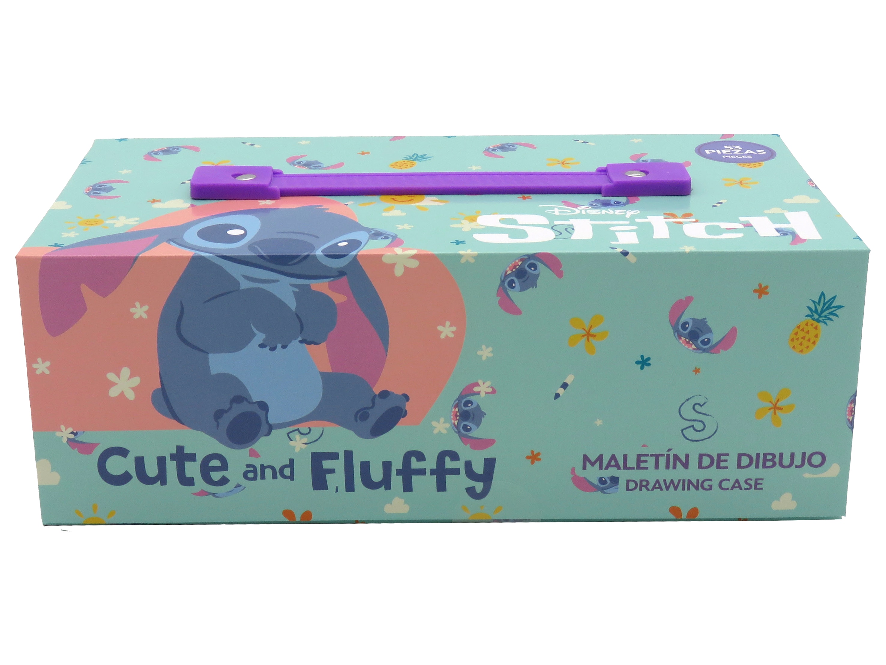 Imagem 0 de Mala de Desenho de 53 Peças Stitchl - Verde Multicolor