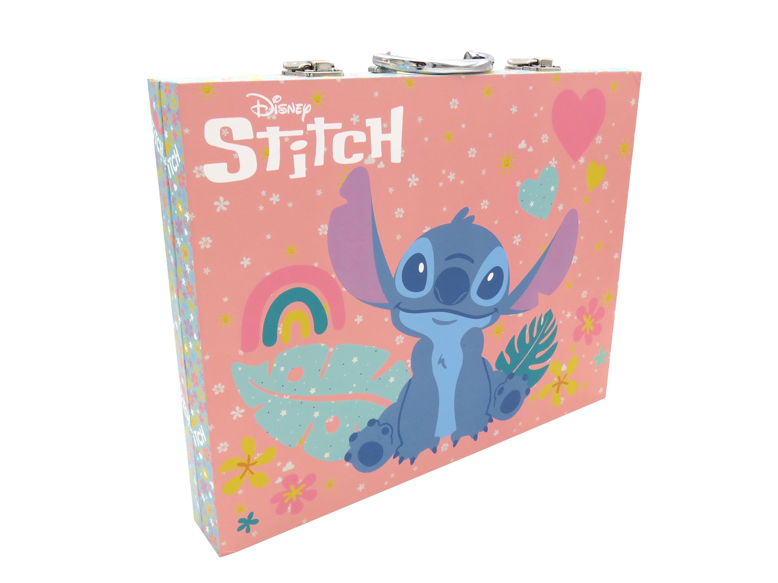 Imagem 0 de Mala de Desenho de 150 Peças Stitch - Verde Multicolor