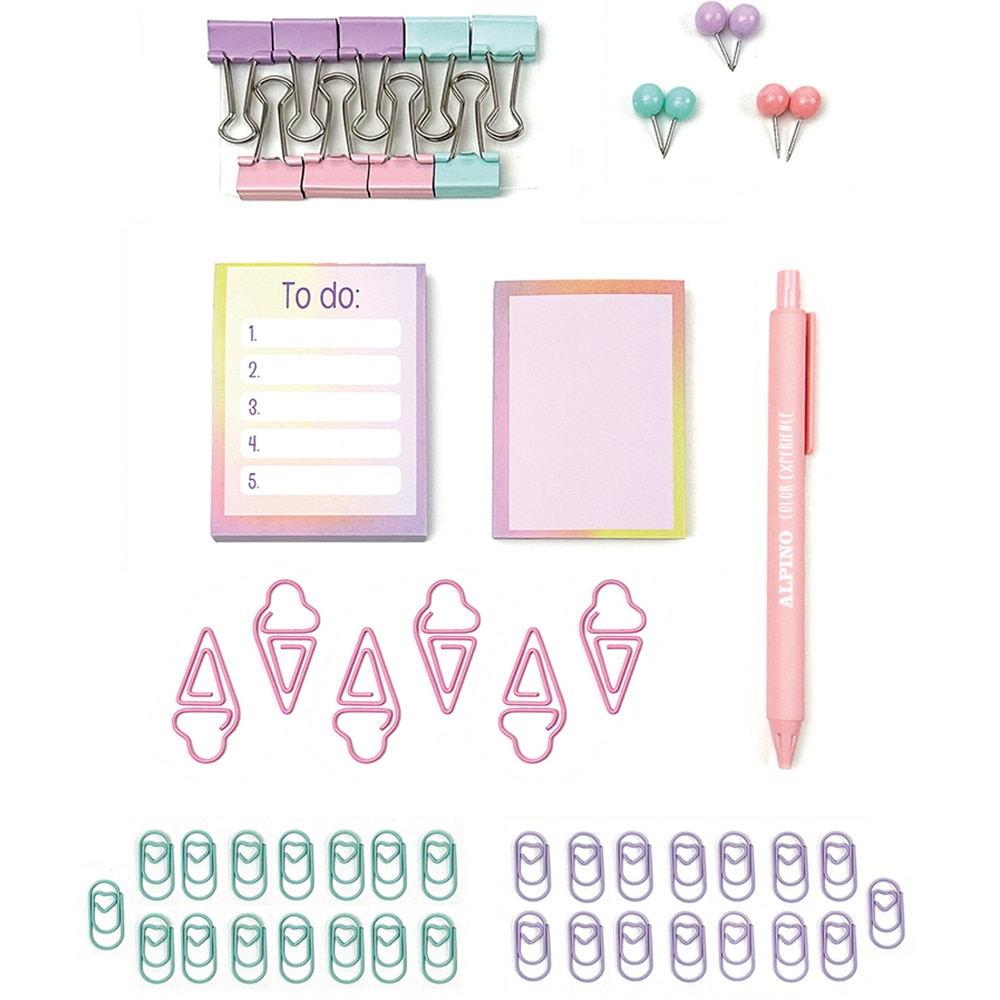 Office set pastel color experience 2
