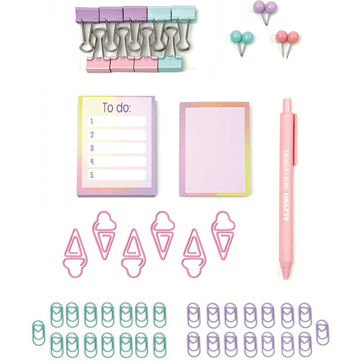 Office Set Pastel Color Experience 2