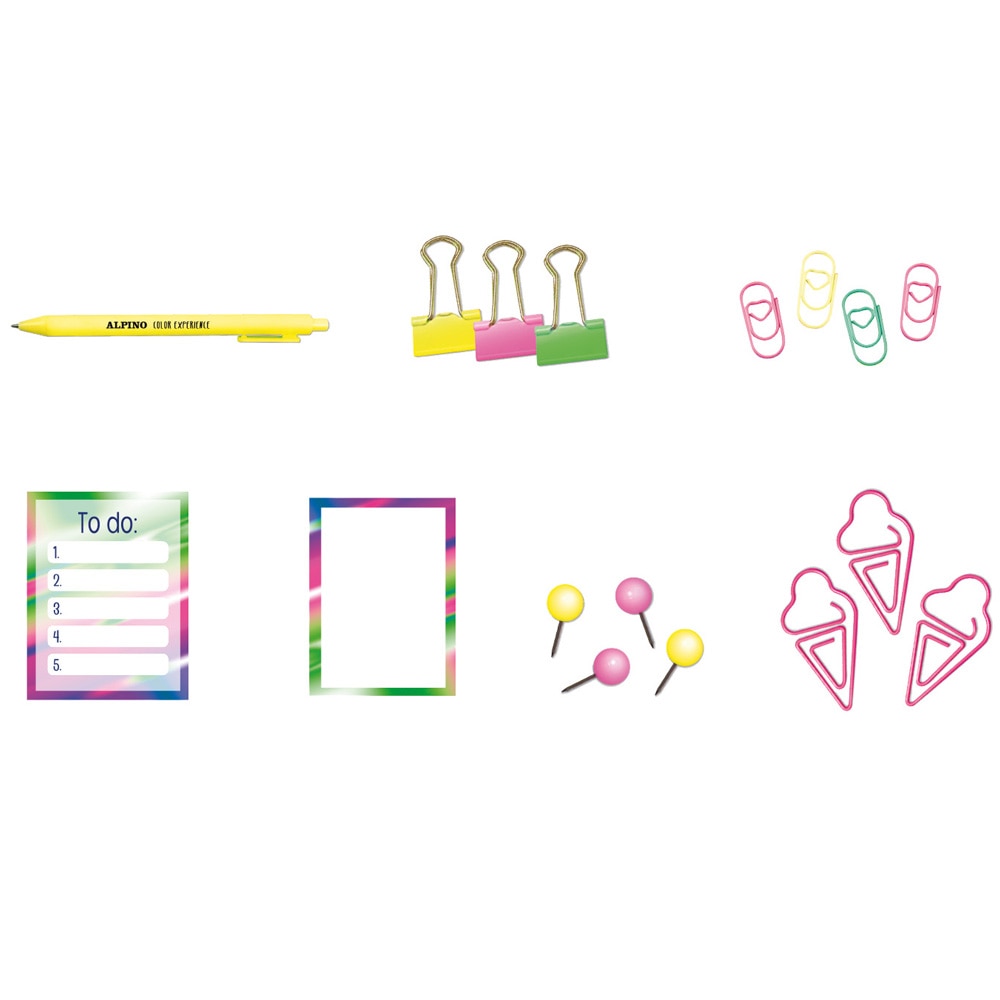 Office set fluo color experience 2