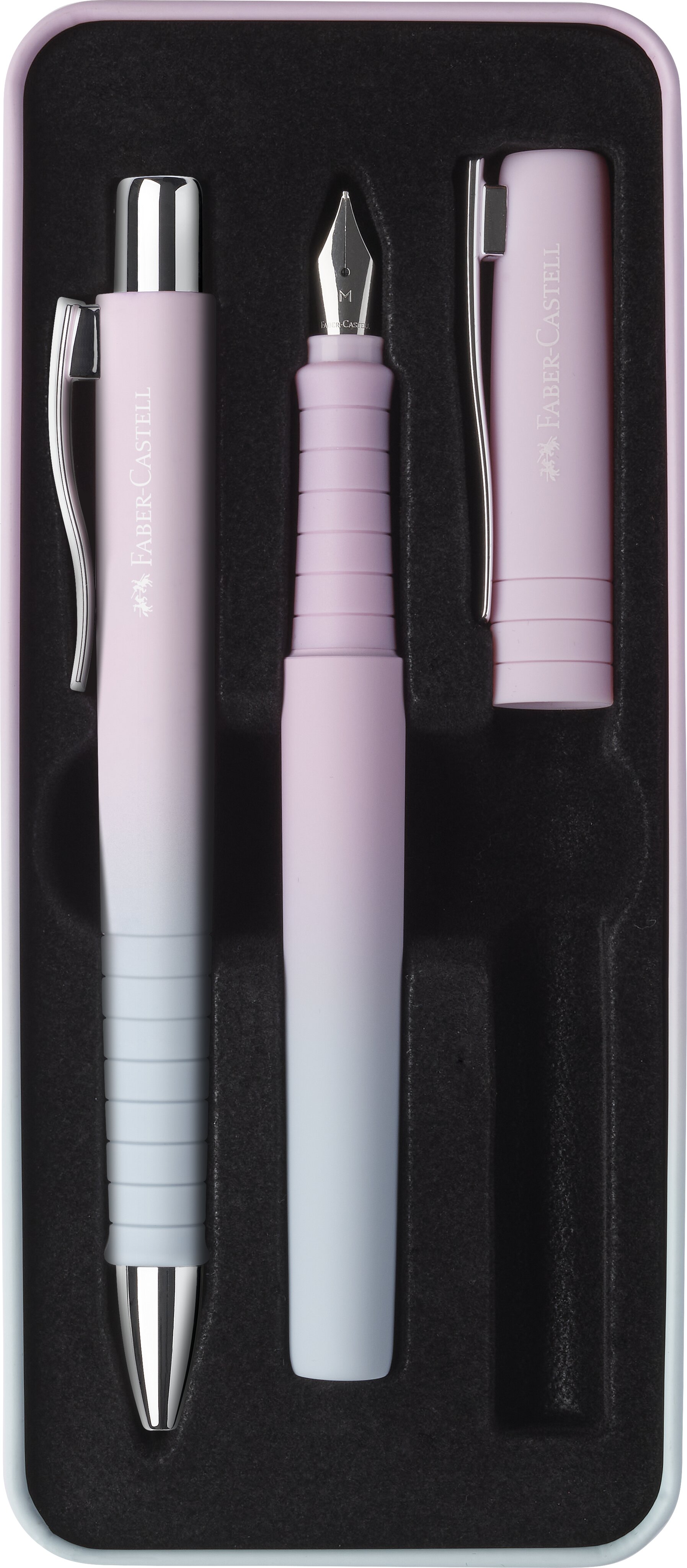 Imagen 0 de Juego de regalo Poly Ball Pen Faber-Castell blush sky