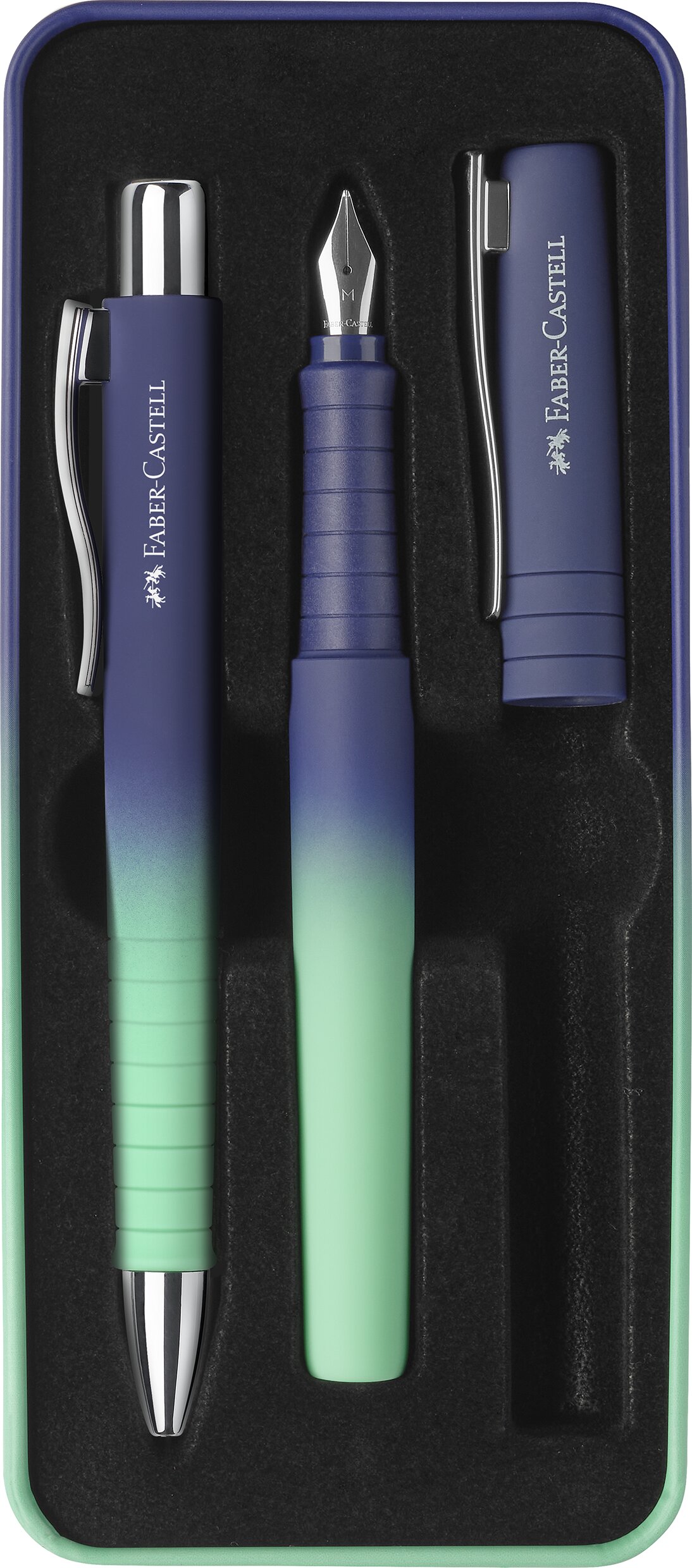 Imagen 0 de Juego de regalo Poly Ball Pen Faber-Castell buzzing blue