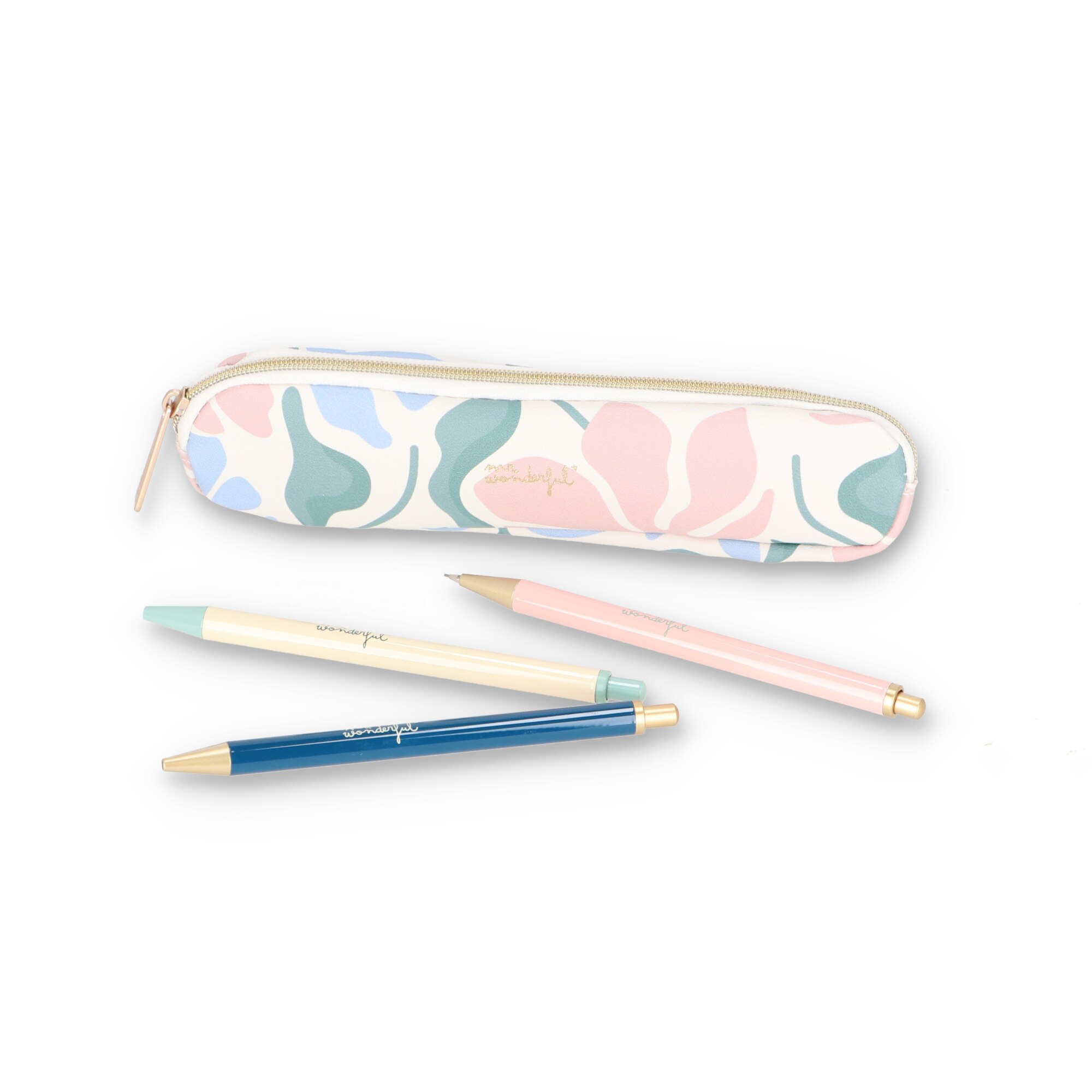 Conjunto de escrita Mr Wonderful: Estampado de flores 3
