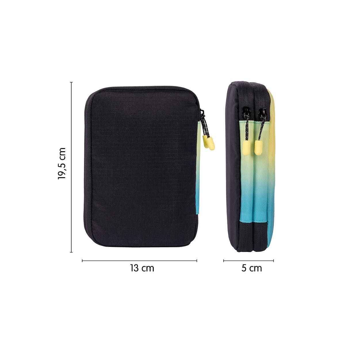 Estojo 2 Pisos com Contenido Colección Sunset, Preto Preto / Multicolor-4