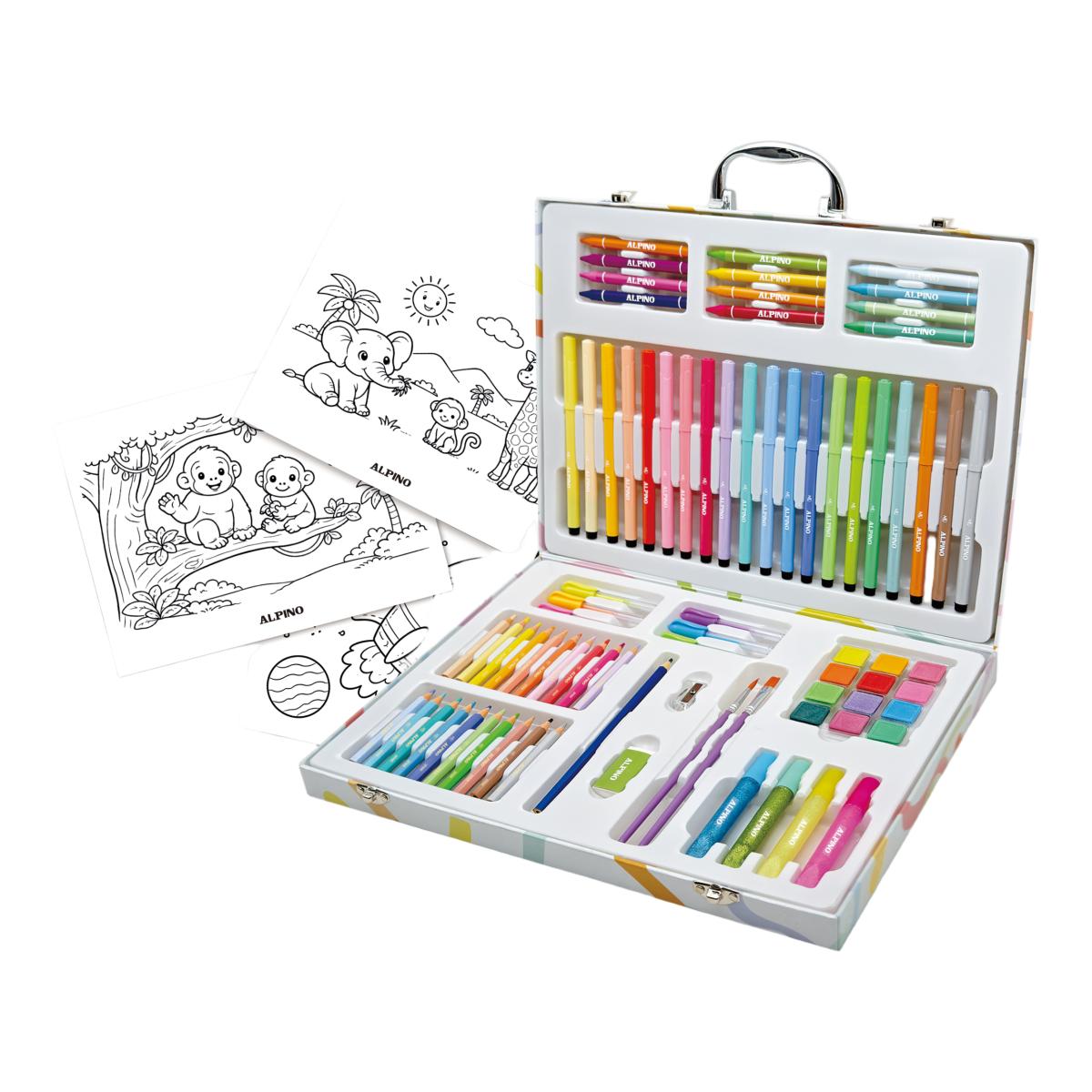 Mala Artística Alpino pastel 2