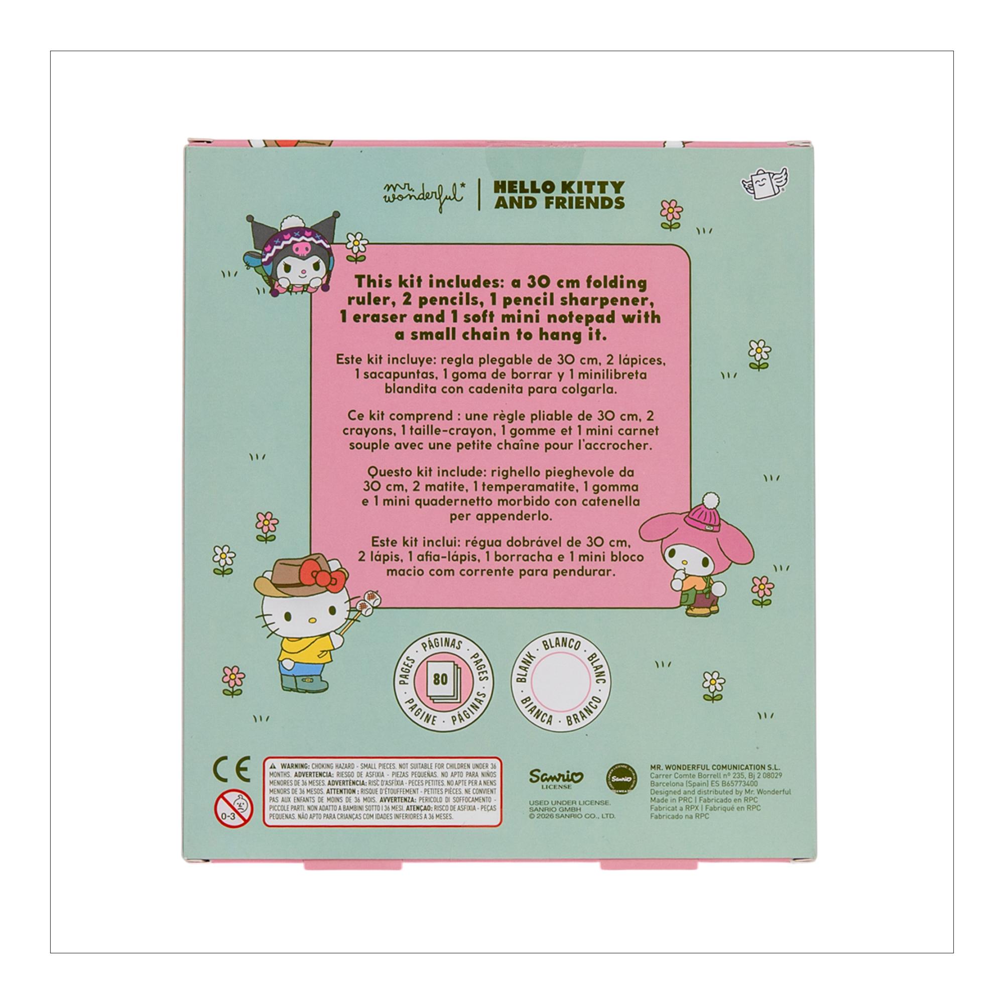 Set de escritura Mr.Wonderful Hello Kitty Multicolor-2