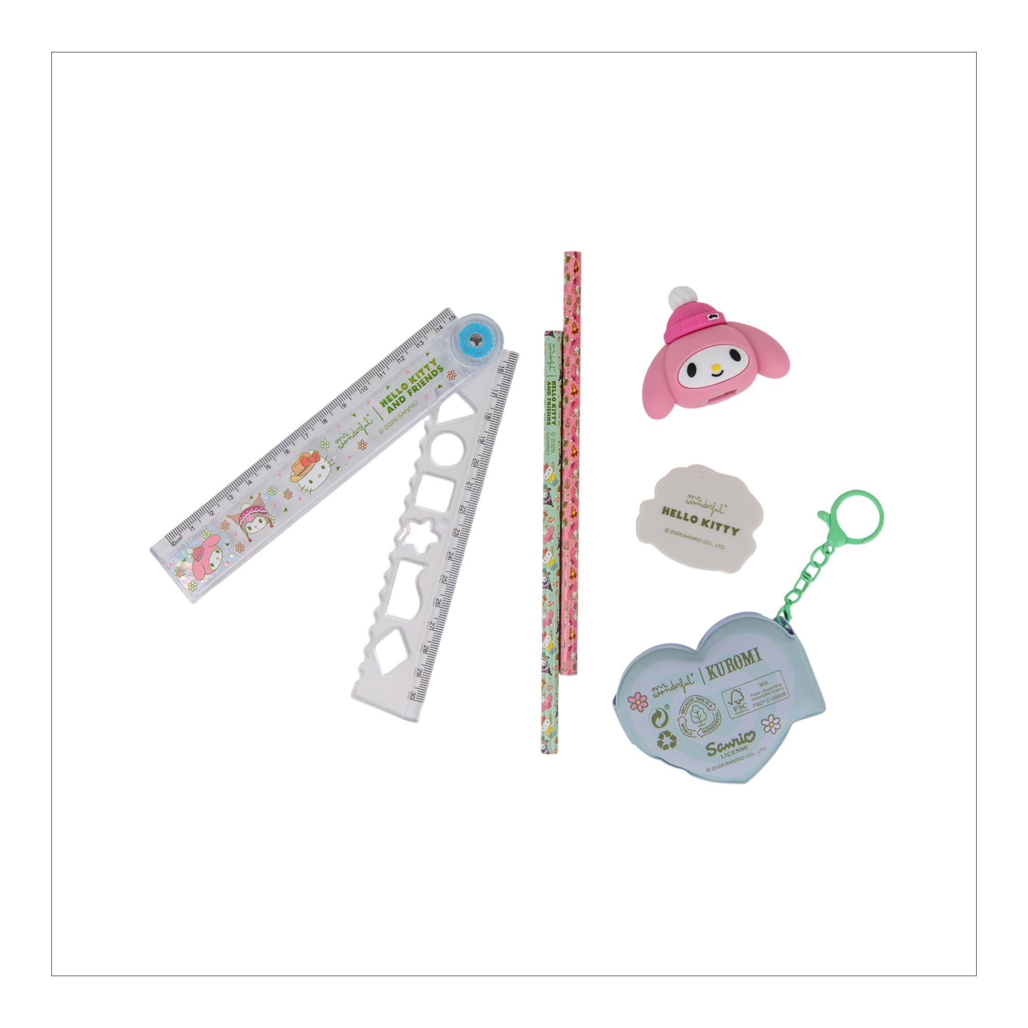 Set de escritura Mr.Wonderful Hello Kitty Multicolor-5