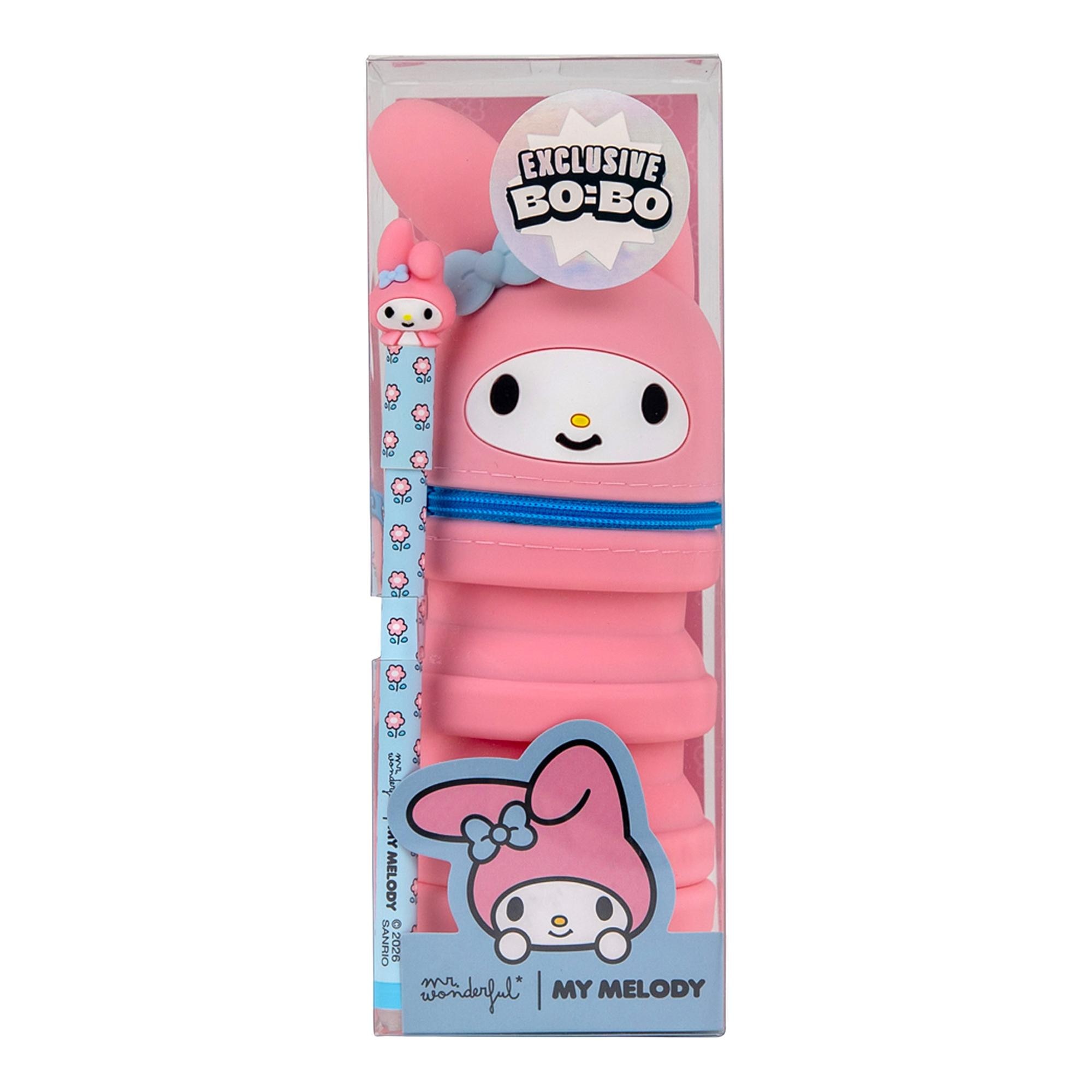 Estuche de silicona Extendible Mr.Wonderful Hello Kitty My Melody Multicolor-1