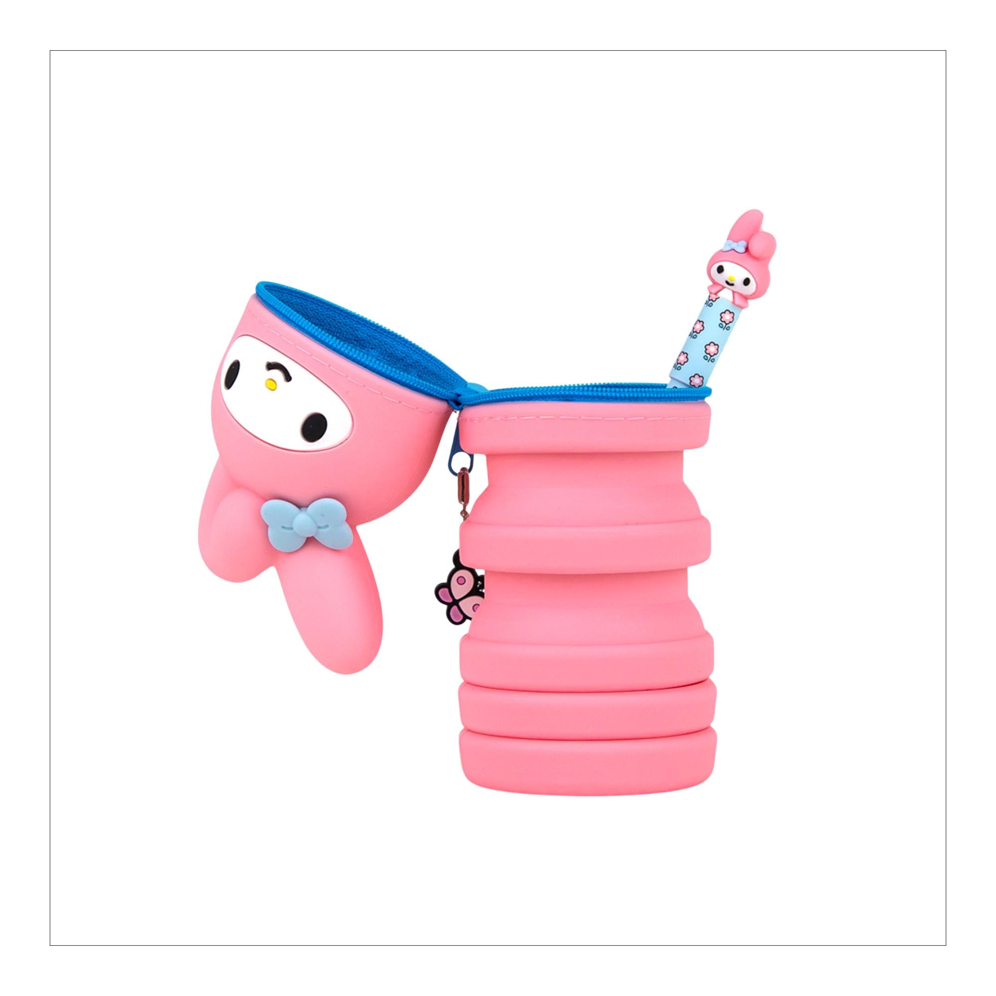Estuche de silicona Extendible Mr.Wonderful Hello Kitty My Melody Multicolor-5