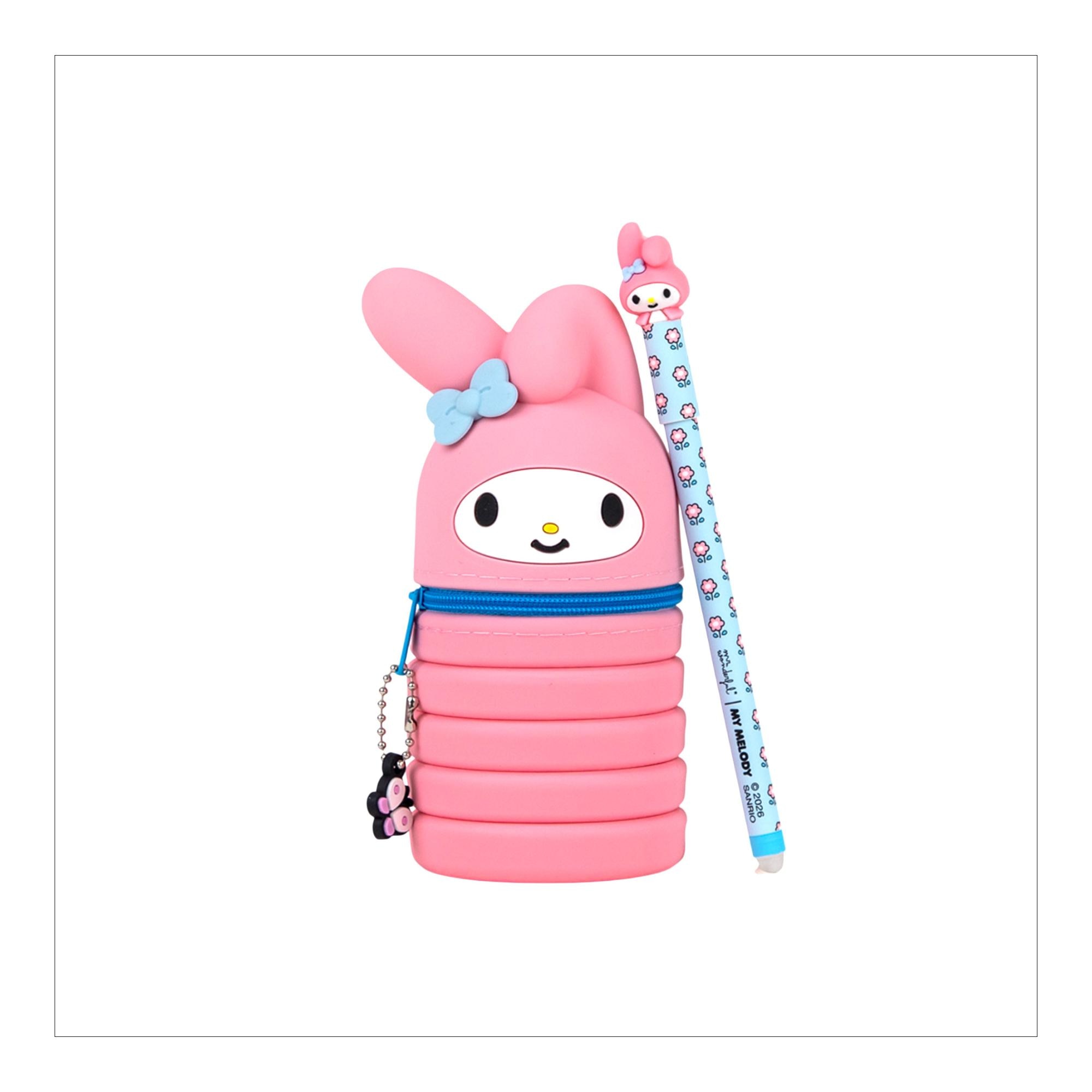 Estuche de silicona Extendible Mr.Wonderful Hello Kitty My Melody Multicolor-7