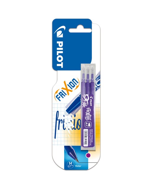 Imagem 0 de Recarga Frixion Ball & Clicker Pilot violeta