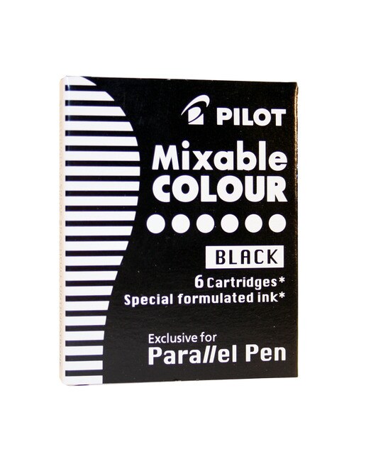 Imagem 0 de 6 Cartuchos para a Caneta de Aparo Caligráfica Parallel Pen - Preto/Preto