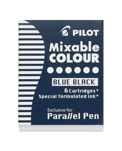 Imagem 0 de 6 Cartuchos para a Caneta de Aparo Caligráfica Parallel Pen - Preto/Azul-Escuro