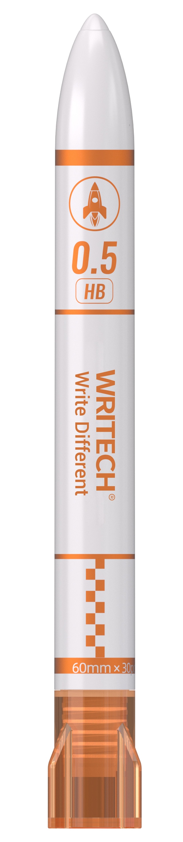 Imagen 0 de Tubos de 30 minas 0,5mm HB Writech naranja