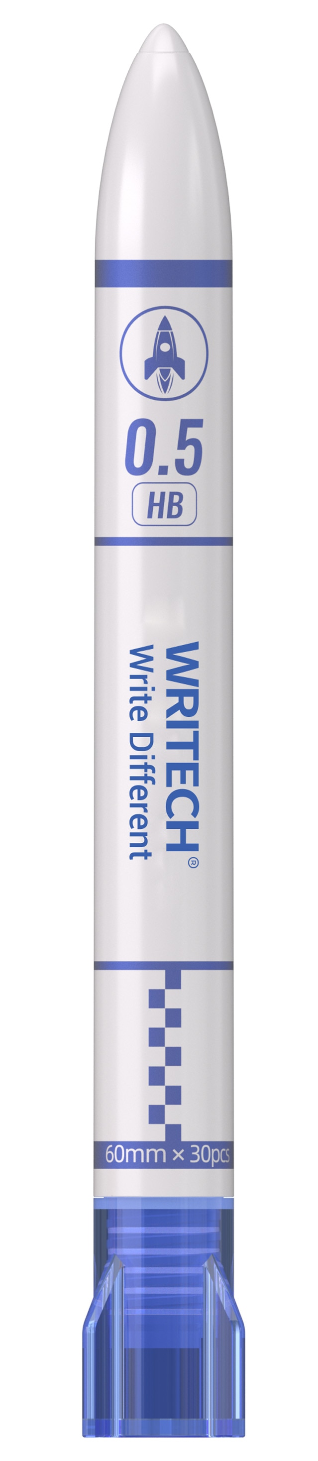 Imagen 0 de Tubos de 30 minas 0,5mm HB Writech azul