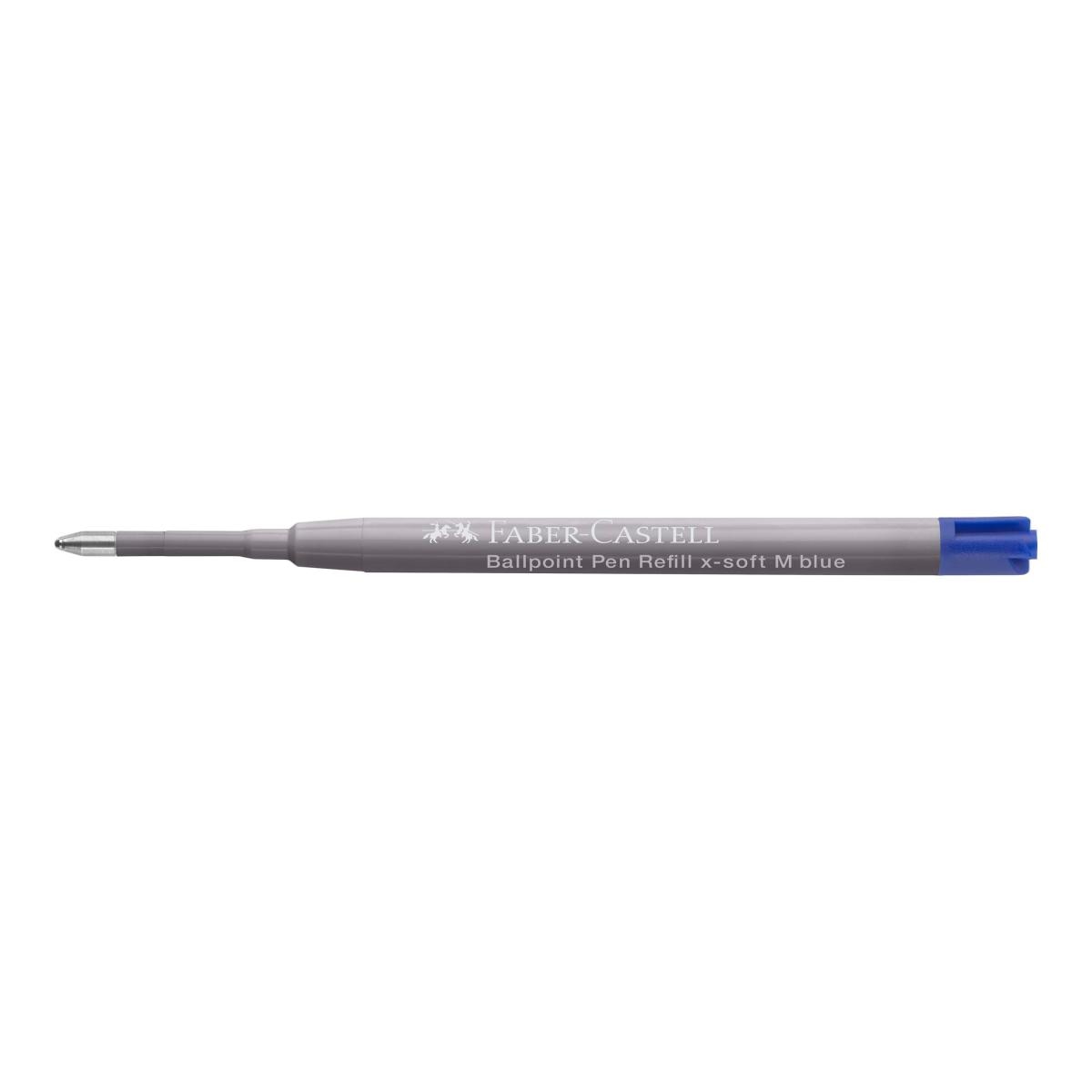 Imagen 0 de Recambio bolígrafo x-soft trazo M Faber-Castell azul