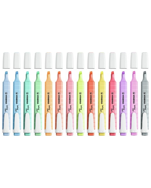 Estojo de 6 Marcadores Swing Cool Pastel Edition - Multicolor Multicolor-2