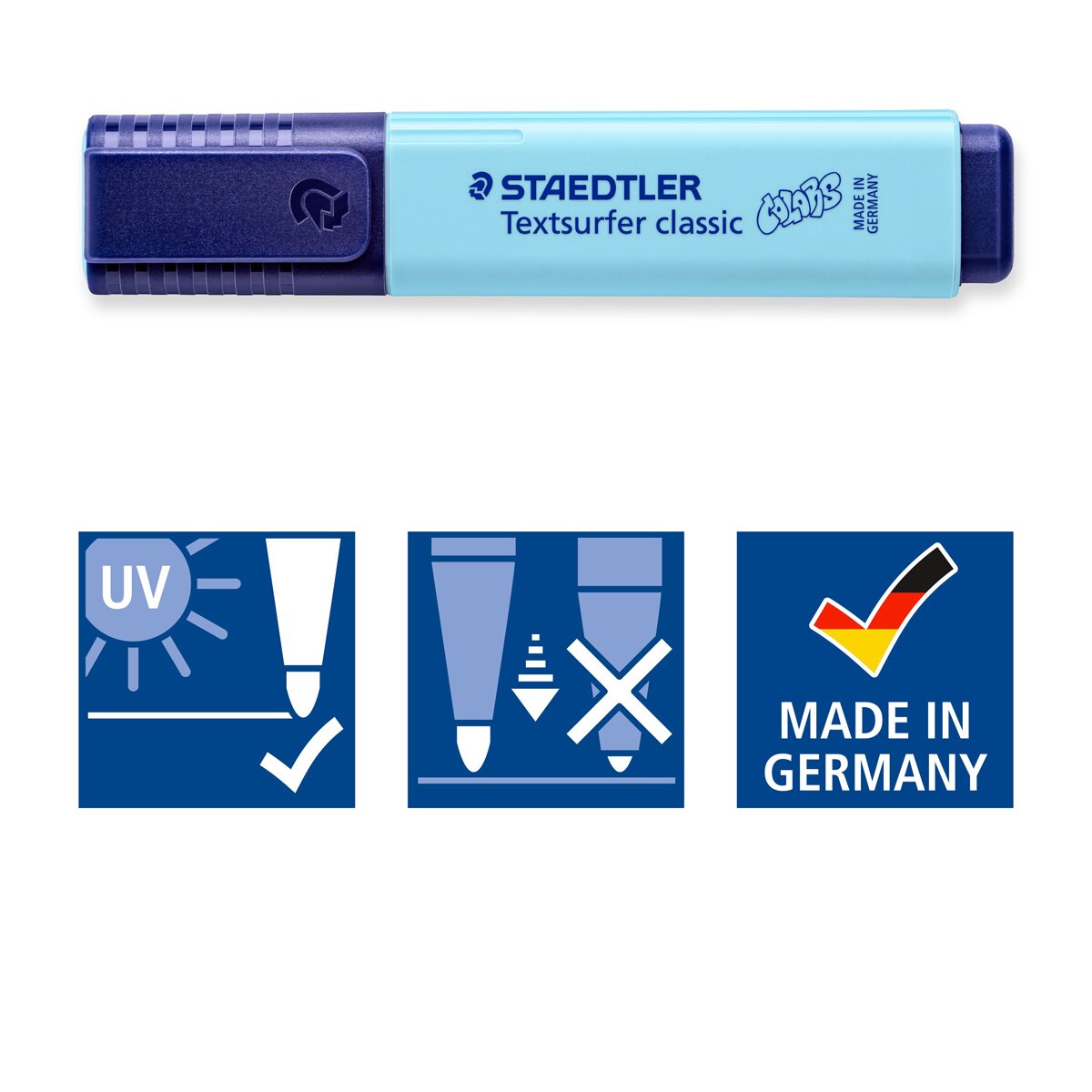 Marcador Fluorescente Textsurfer Classic Vintage 4 Unidades Staedtler 6