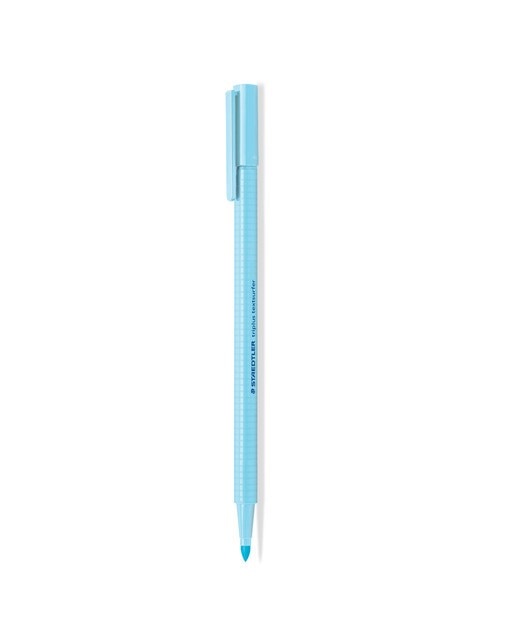 Marcador Fluorescente Staedtler Azul Céu Azul-1
