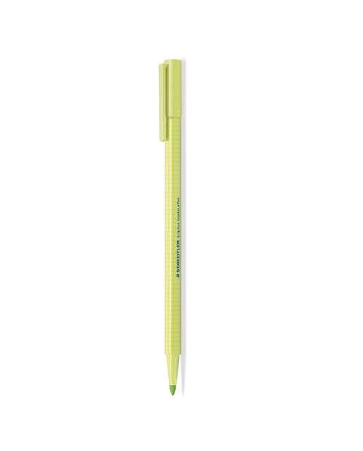 Marcador Fluorescente Staedtler Verde Lima Verde-1